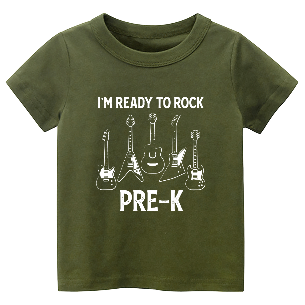 Personalized Kids Funny School T-Shirt Ready To Rock
