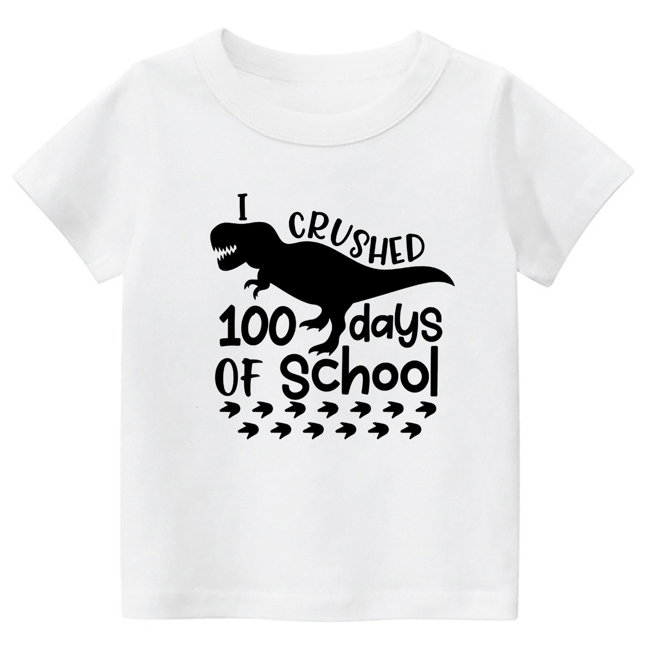 Dinosaur 100 Days Of School Celebration Shirts
