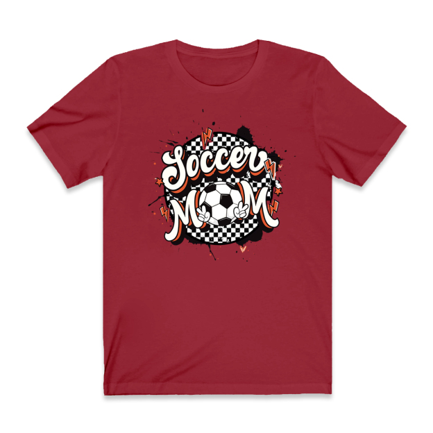 Soccer Leopard Game Day Mom Shirt