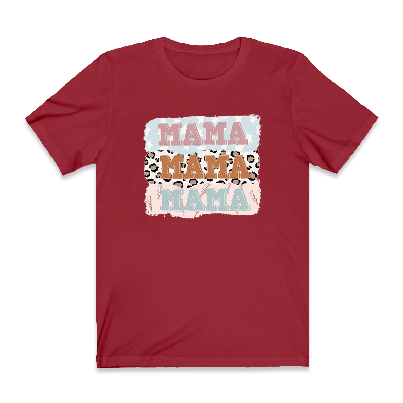 Vintage Stitching Mom Shirts