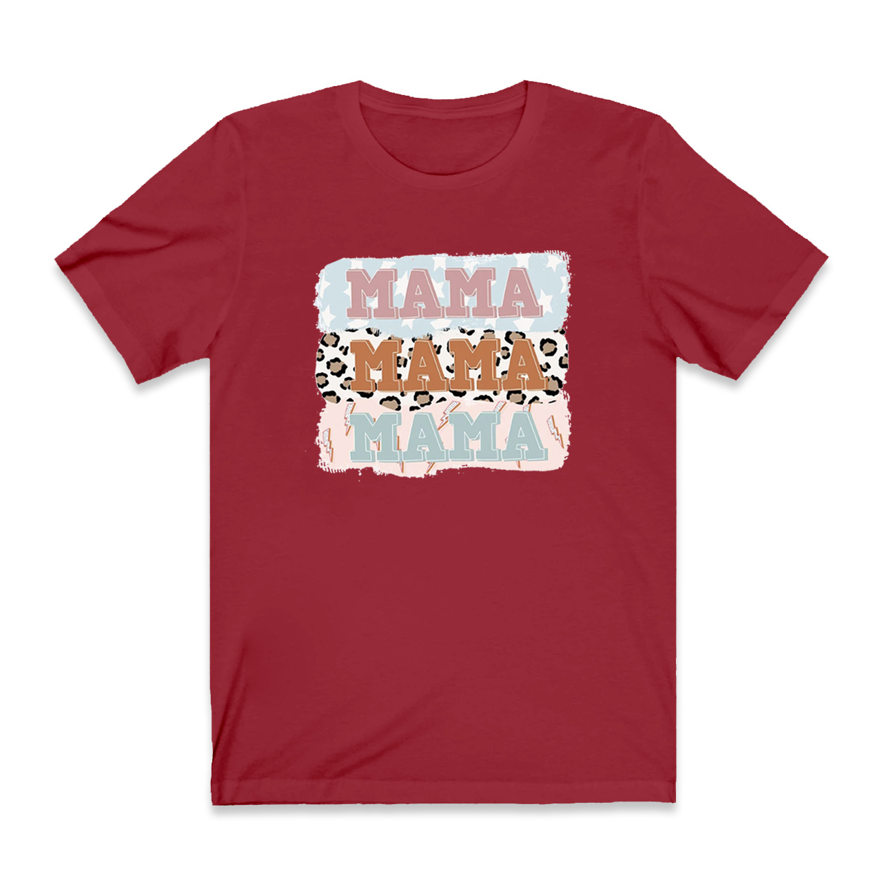 Vintage Stitching Mom Shirts