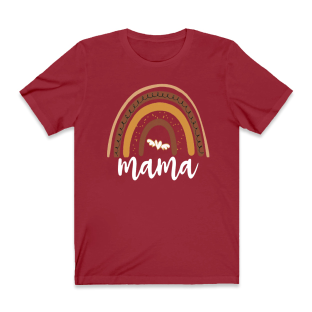 Bohemian Rainbow Mom Shirts