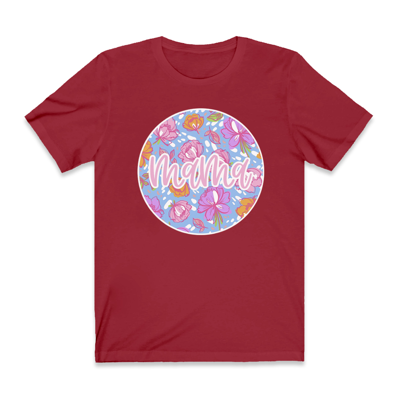 Bright Flowery Mom Shirt