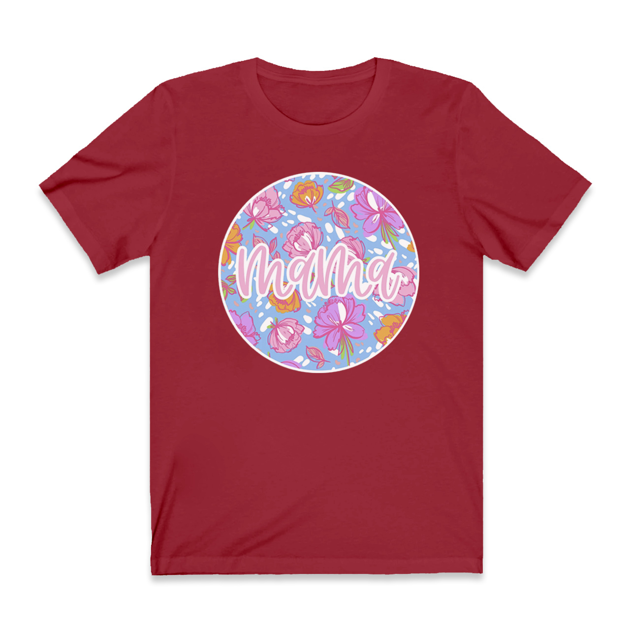Bright Flowery Mom Shirt
