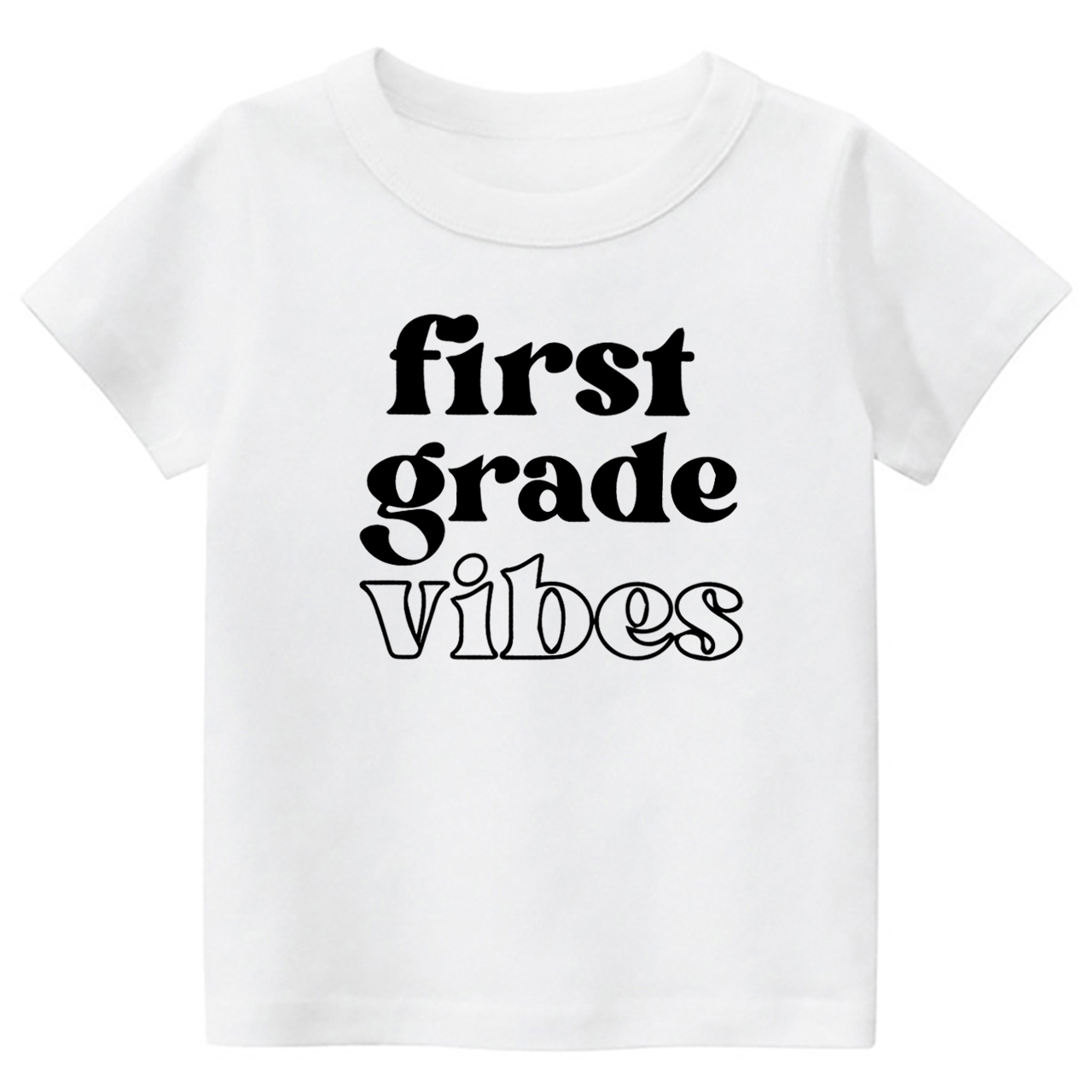 Back To School Vibes Shirt For Boys Or Girls