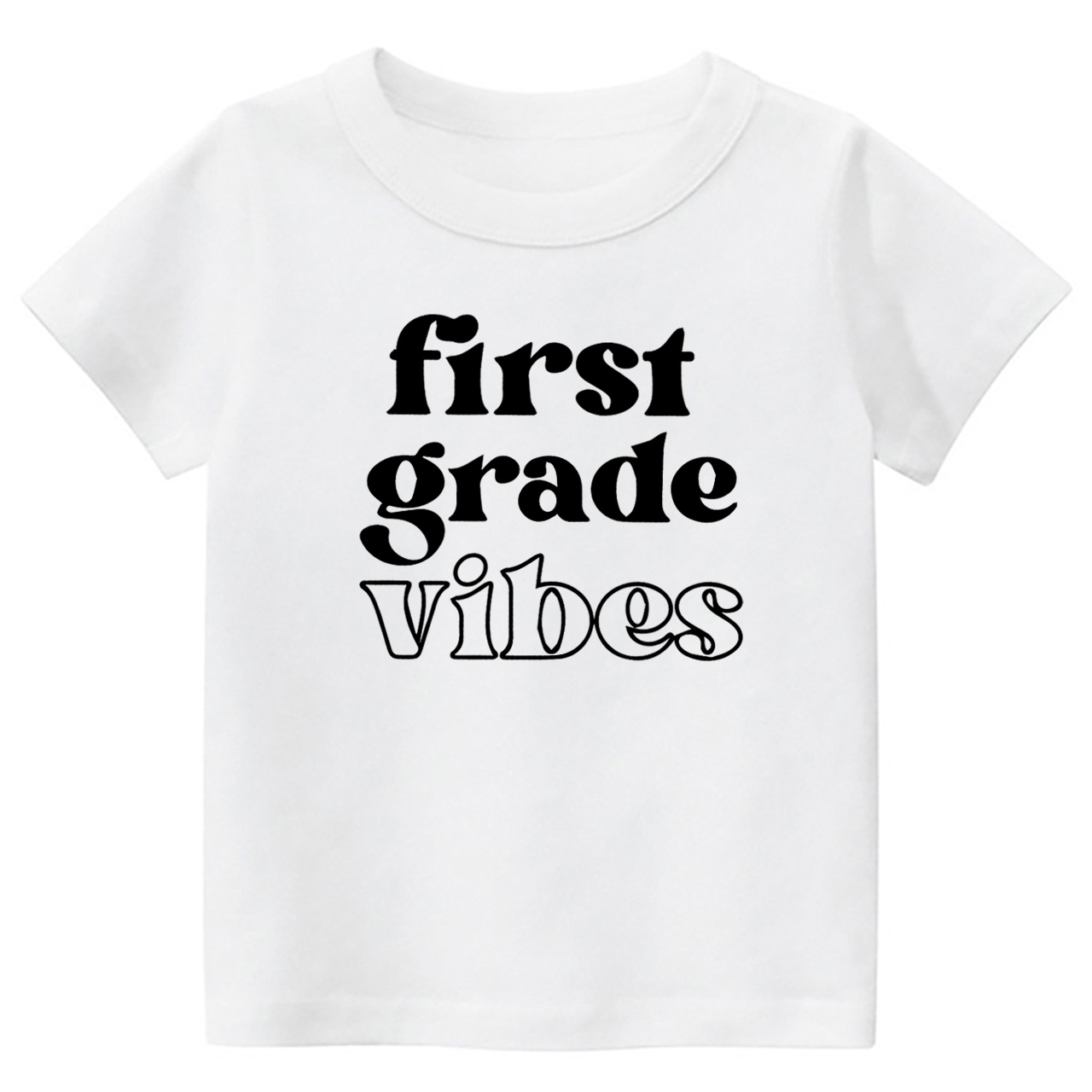 Back To School Vibes Shirt For Boys Or Girls