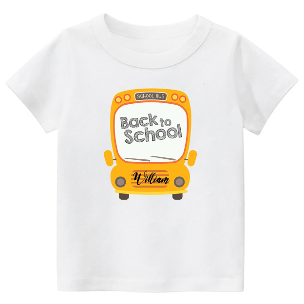 Personalized Bus Driver Back To School Shirt