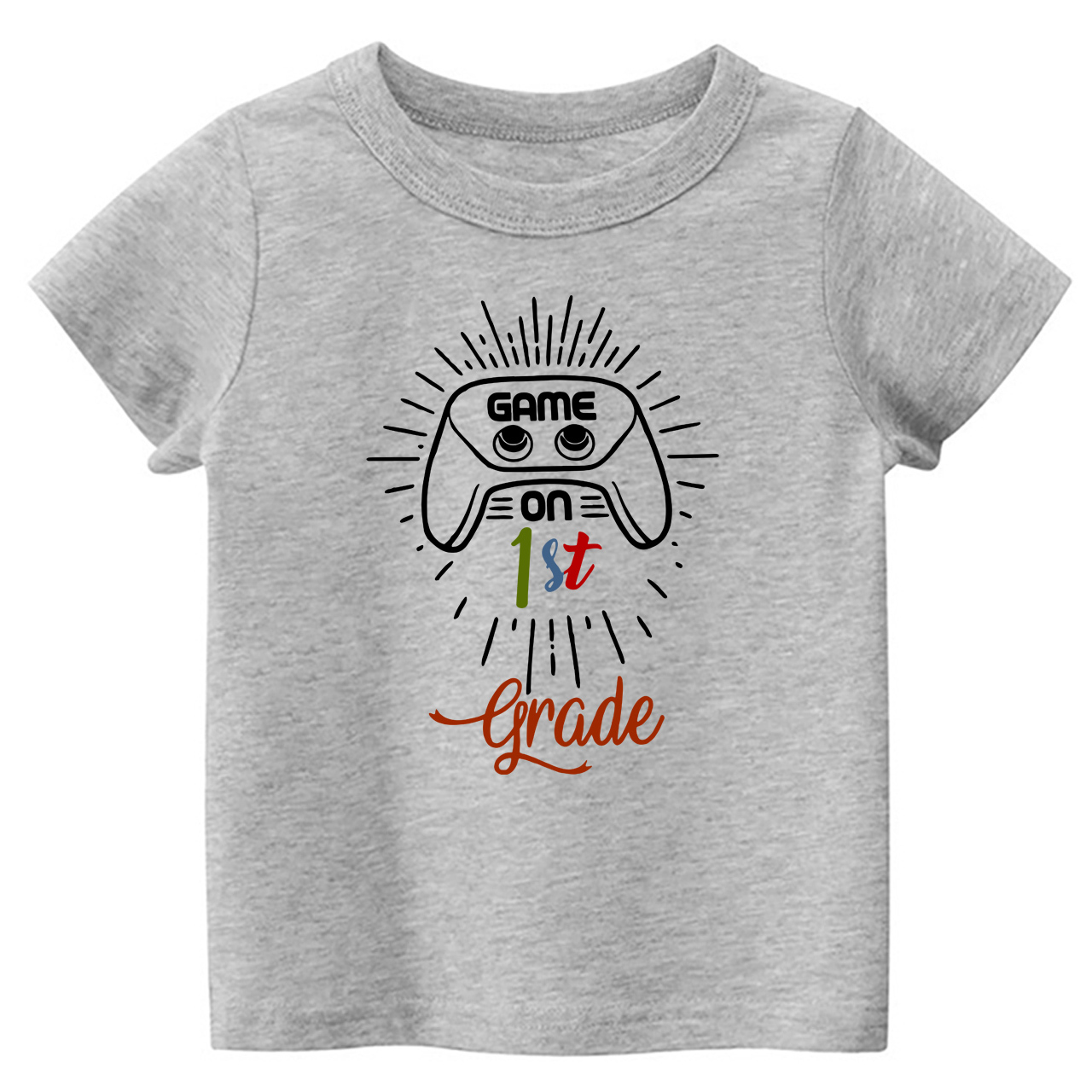  Personalized Game On 1st Grade Back To School T-shirt