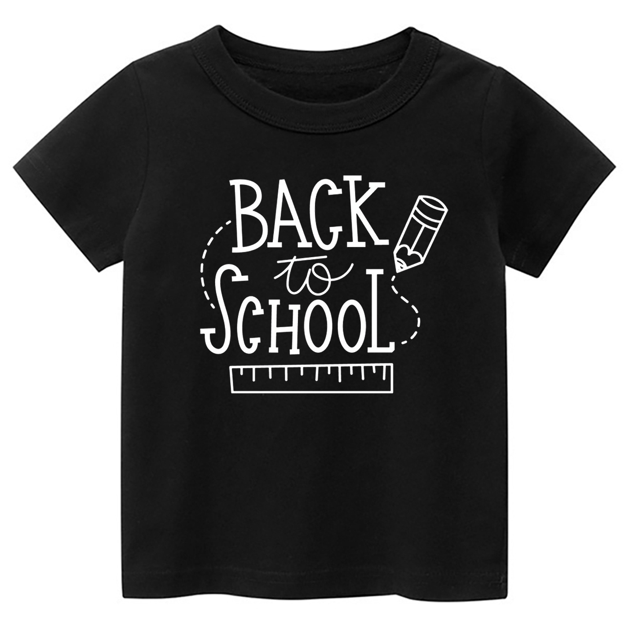 Ruler Pencil Friends Back To School Kids Shirt