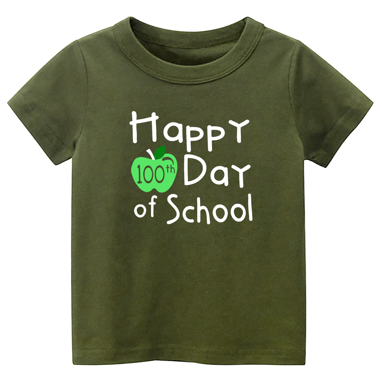Happy 100 Day Of School Back To School Kids Shirt
