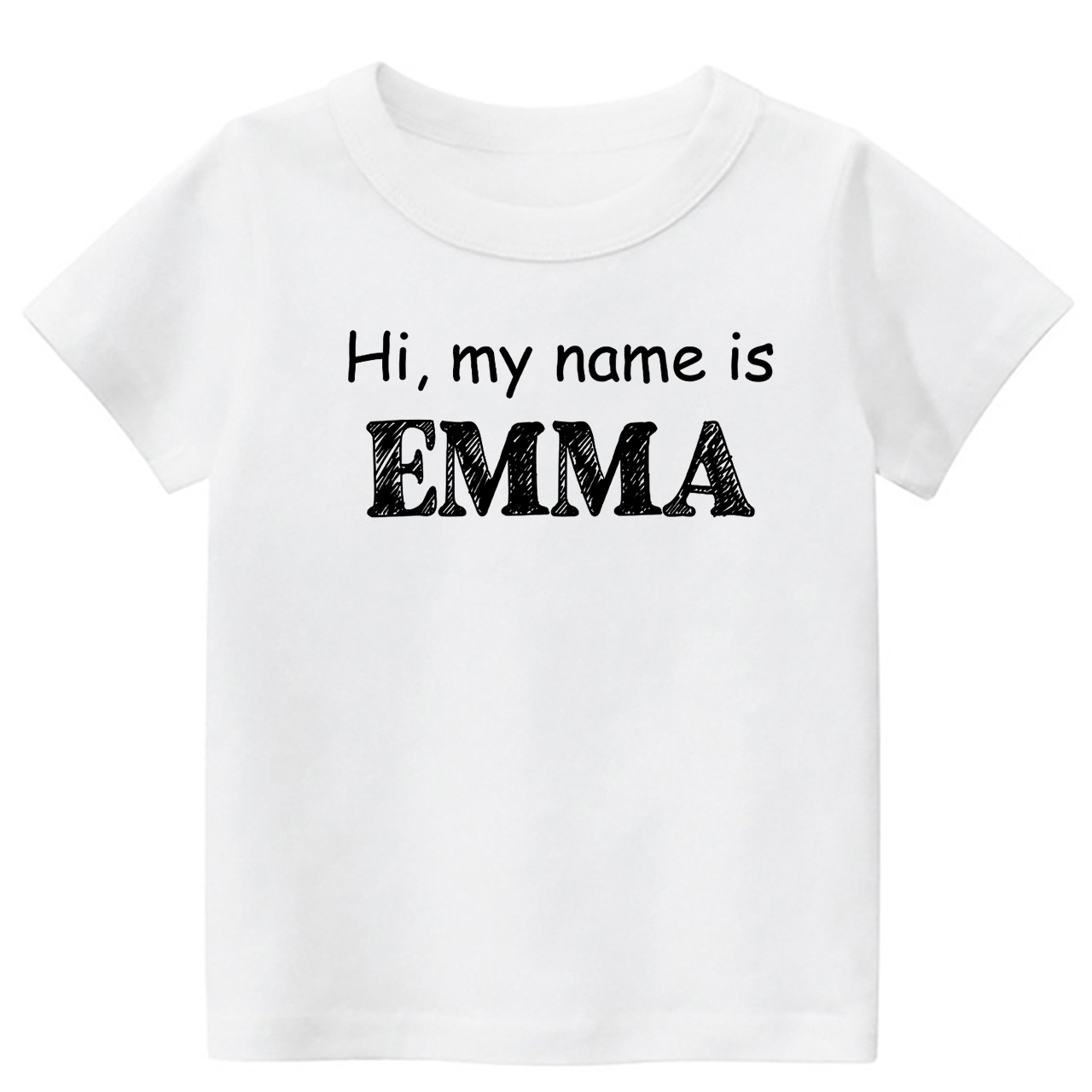 Personalized Name Self Introduction Back To School Kids Shirt