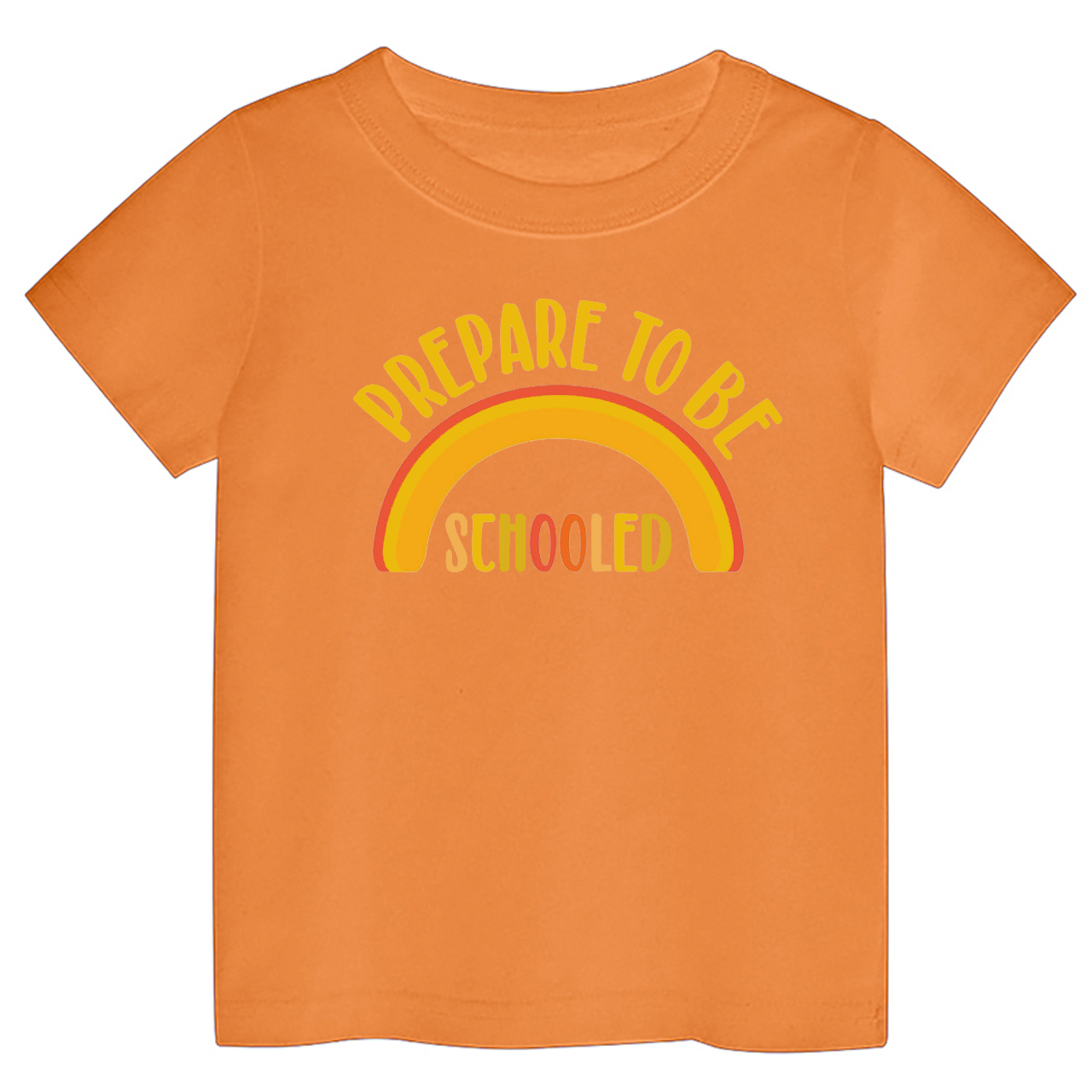 Prepare To Be Schooled Back To School Kids Shirt