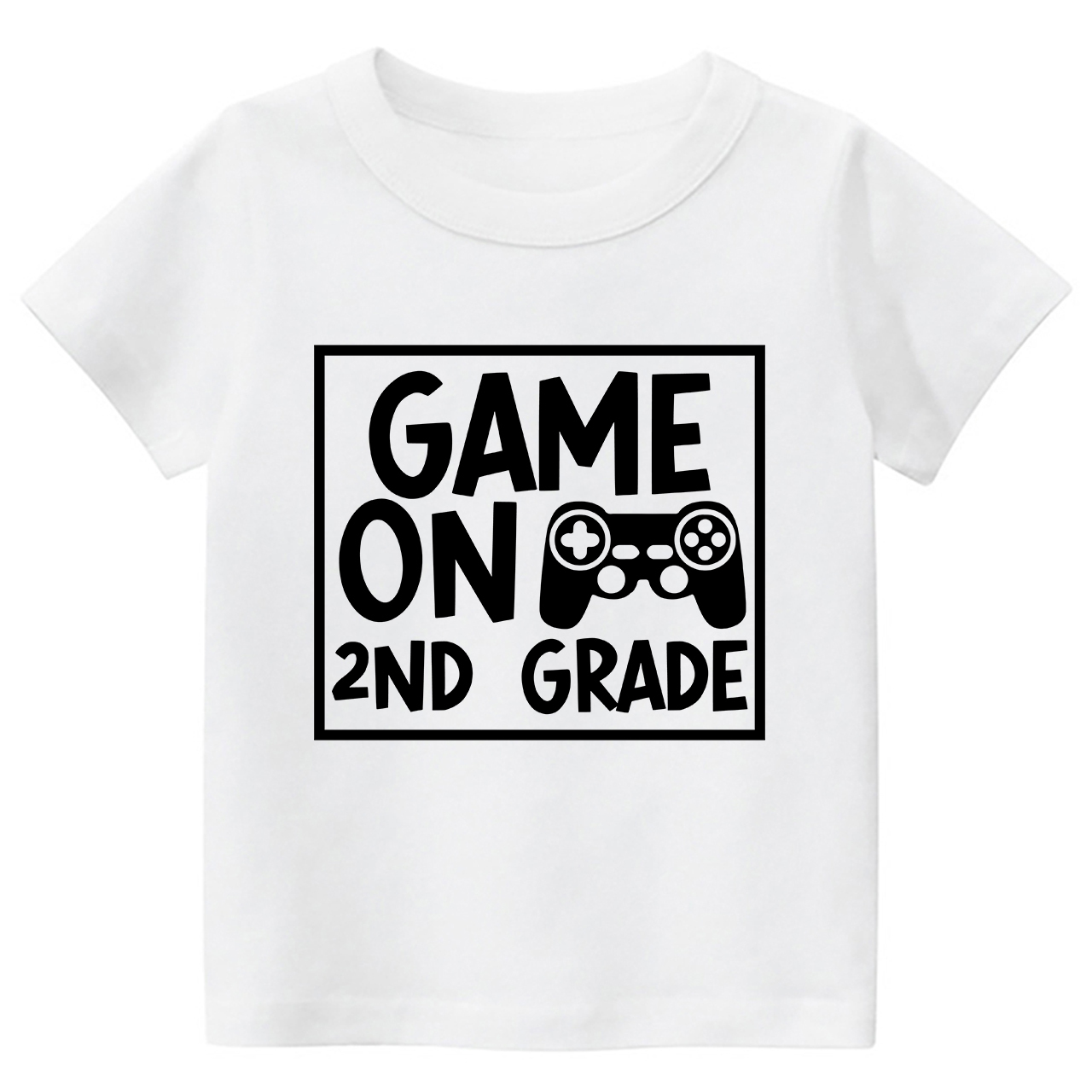Game On XX Grade Back To School Kids Shirts