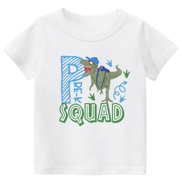 T-rex Prek Dinosaur Squad Shirt