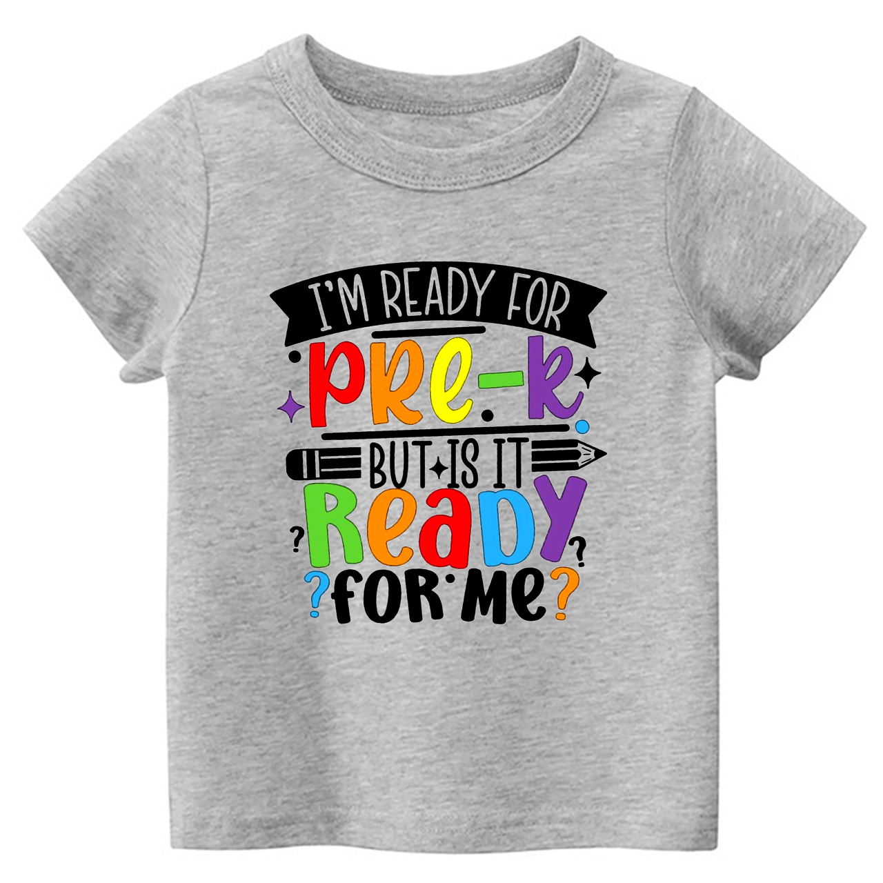 Is Pre-K Ready For Me Back To School Kids Shirts