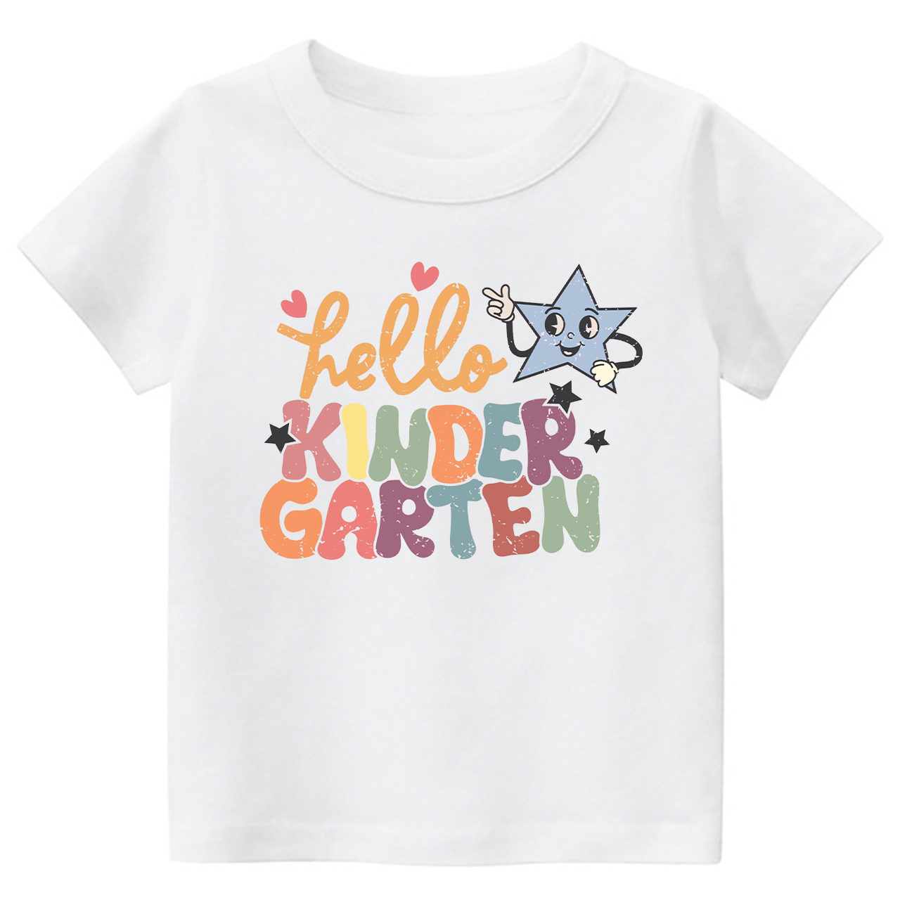 Hello Kindergarten Back To School Kids Shirts
