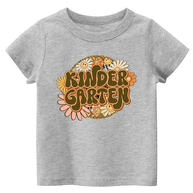 Cute Kindergarten Back To School Kids Shirts