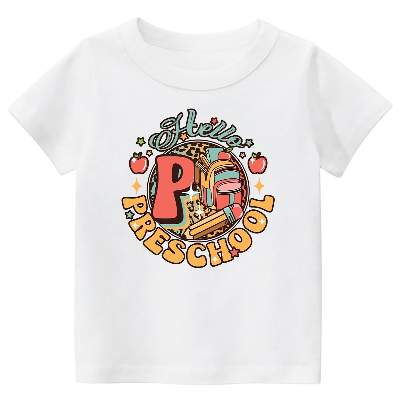 Hello Preschool Back To School Kids Shirts