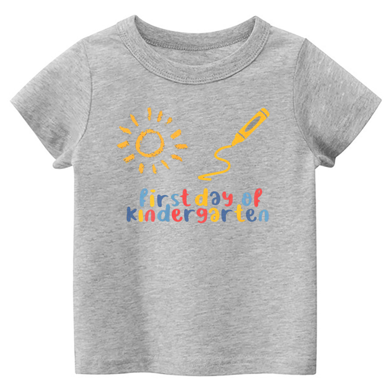 First Day Of Kindergarten Back To School Kids Shirts
