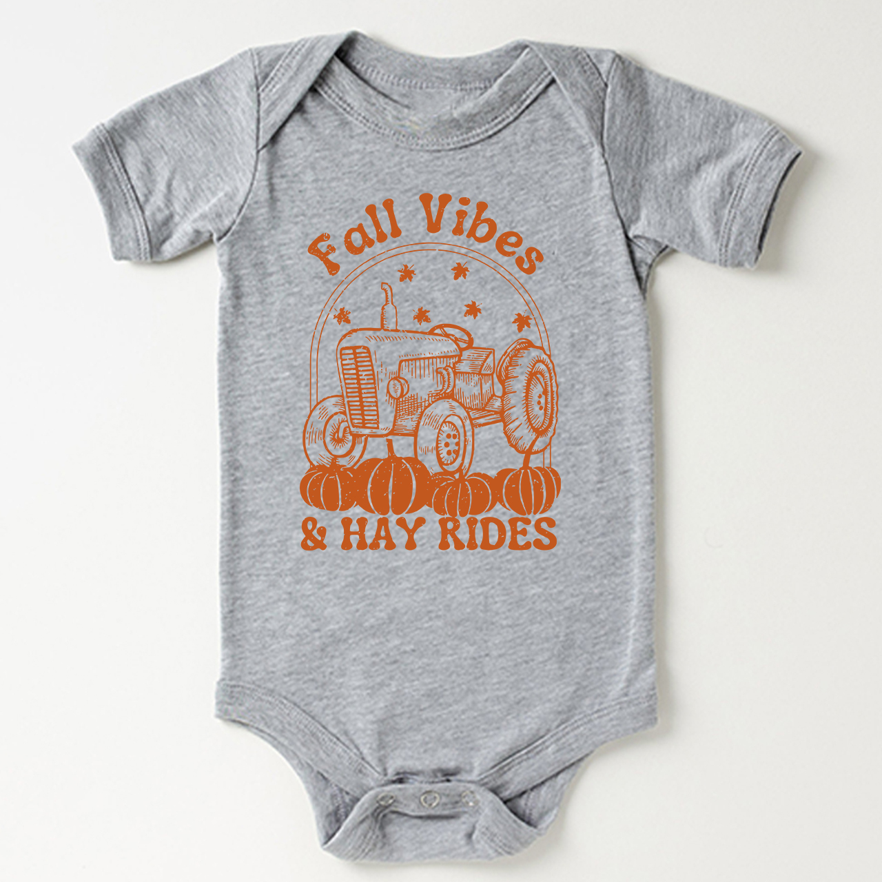 Fall Vibes And Hayrides Baby Bodysuit