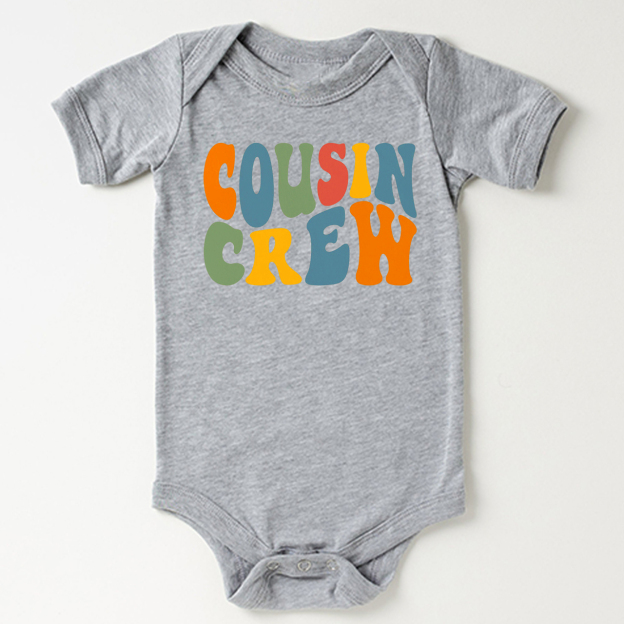 Retro Cousin Crew Bodysuit For Baby