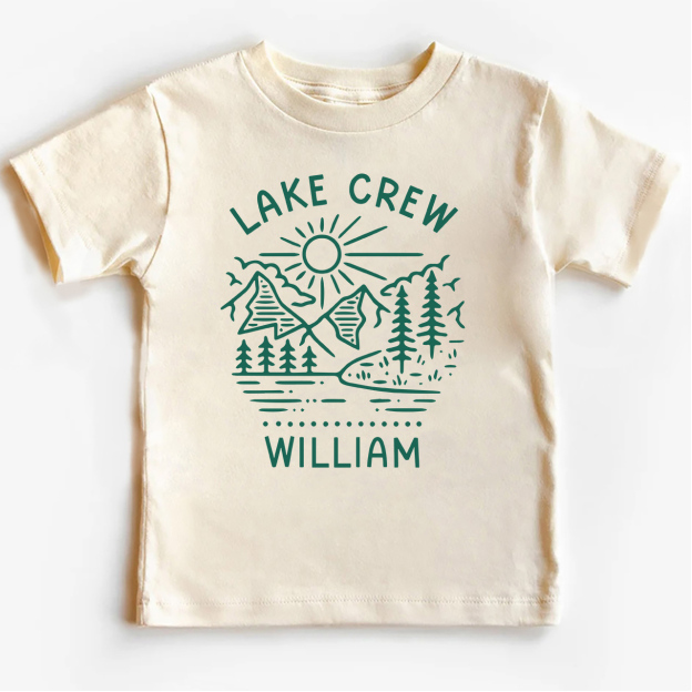 Custom Lake Crew Kids Shirt 