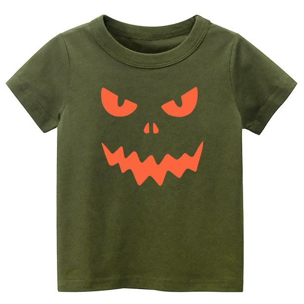 Halloween Terror Face Kids Shirt 