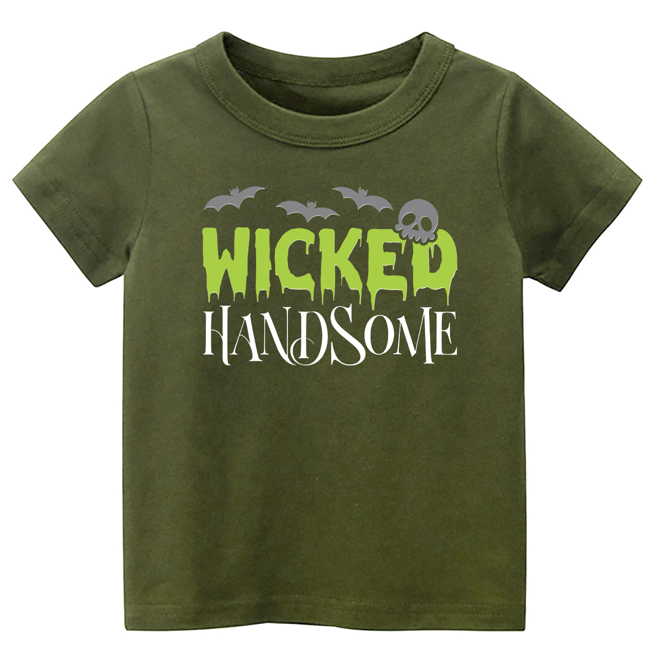 Halloween Wicked Handsome Kids Shirt 
