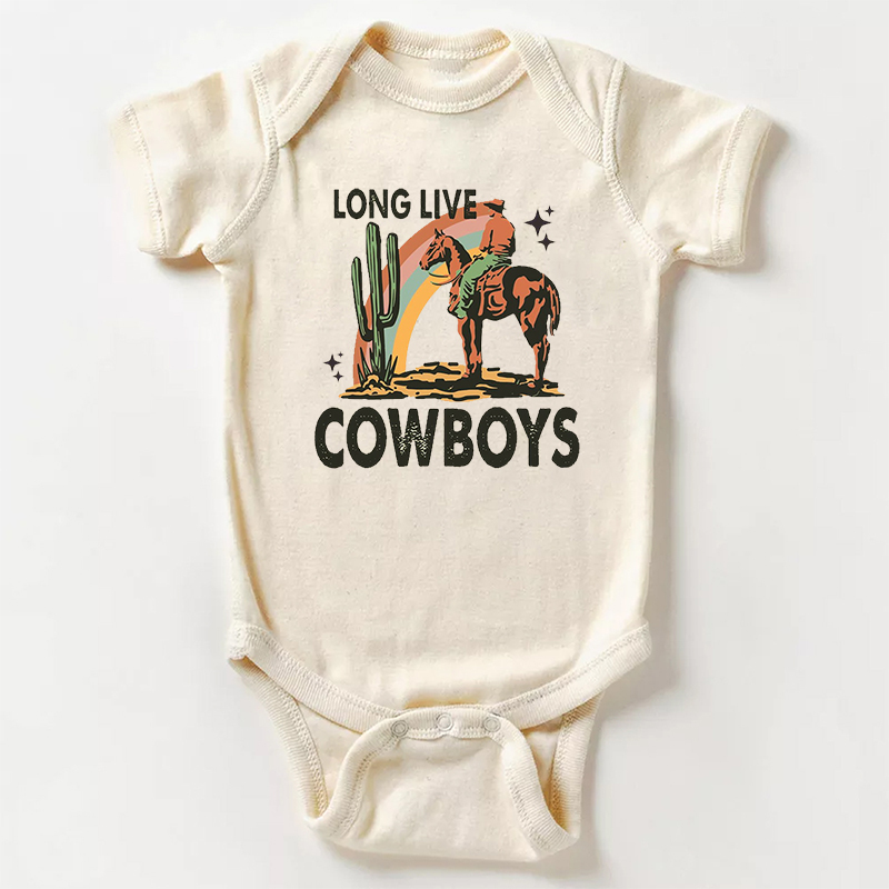 Long Live Cowboys Bodysuit For Baby