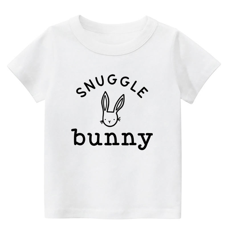 Snuggle Bunny Easter Kids T-Shirt