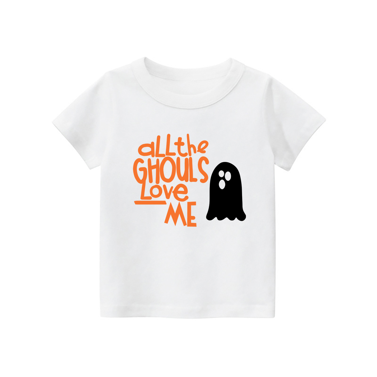 Boys Halloween Shirts - All The Ghouls Love Me
