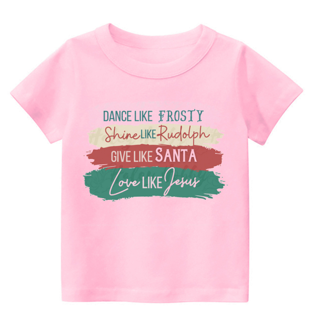Love Like Jesus Toddler Christmas Shirt