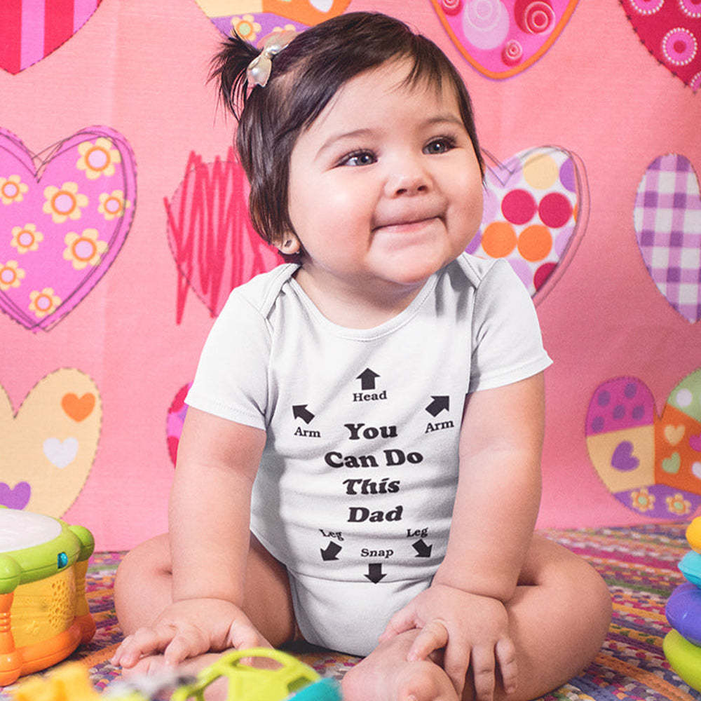 You Can Do This Dad Bodysuit For Baby 