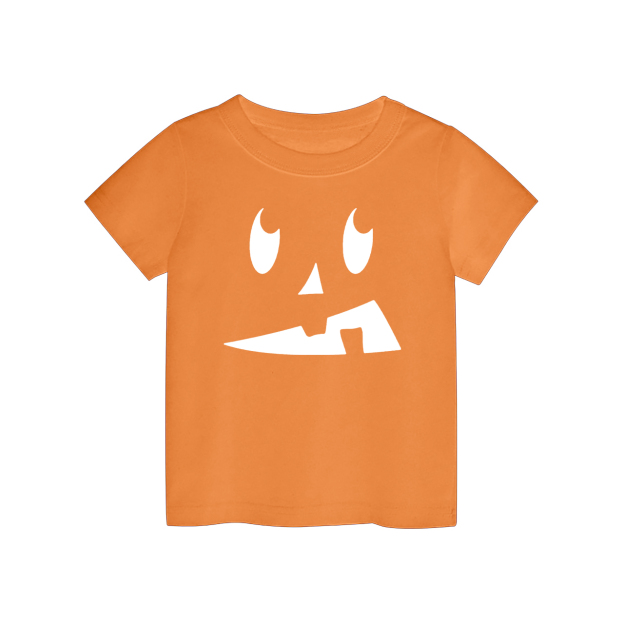 Halloween Pumpkin Spooky Toddler Shirts