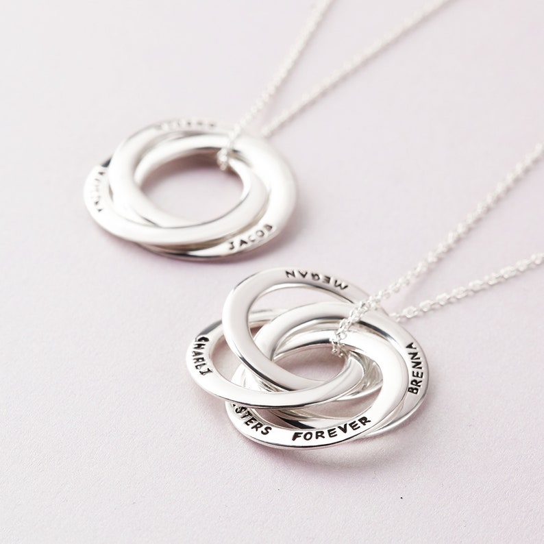 Personalized Mother Necklace With Kids Names