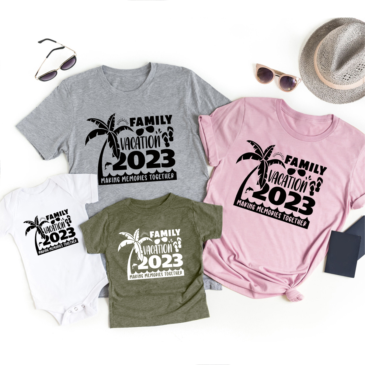 Family Vacation 2023 Matching Shirts