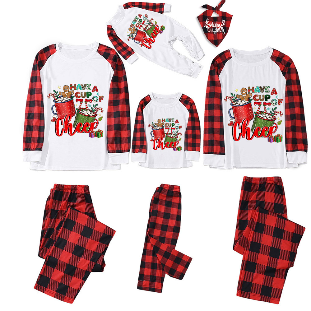 Have A Cup Of Cheer Christmas Family Matching Pajamas