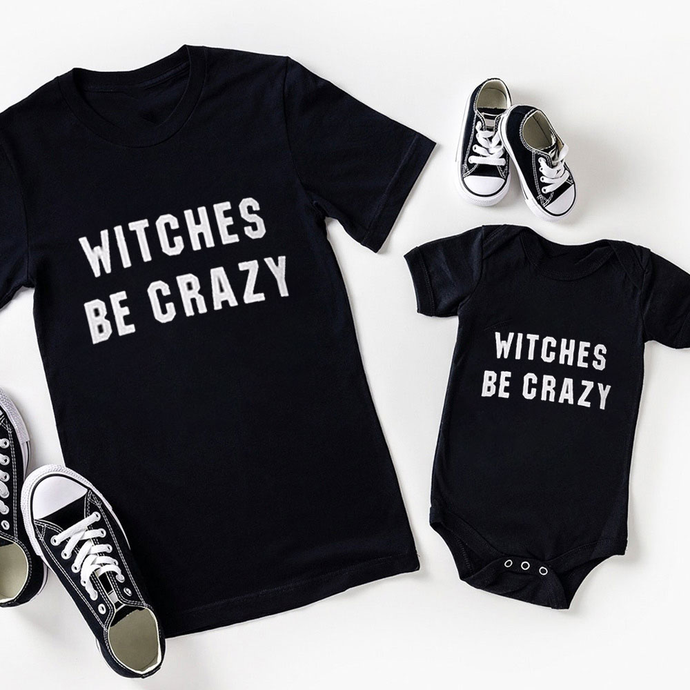 Witches Be Crazy Halloween Family Shirts