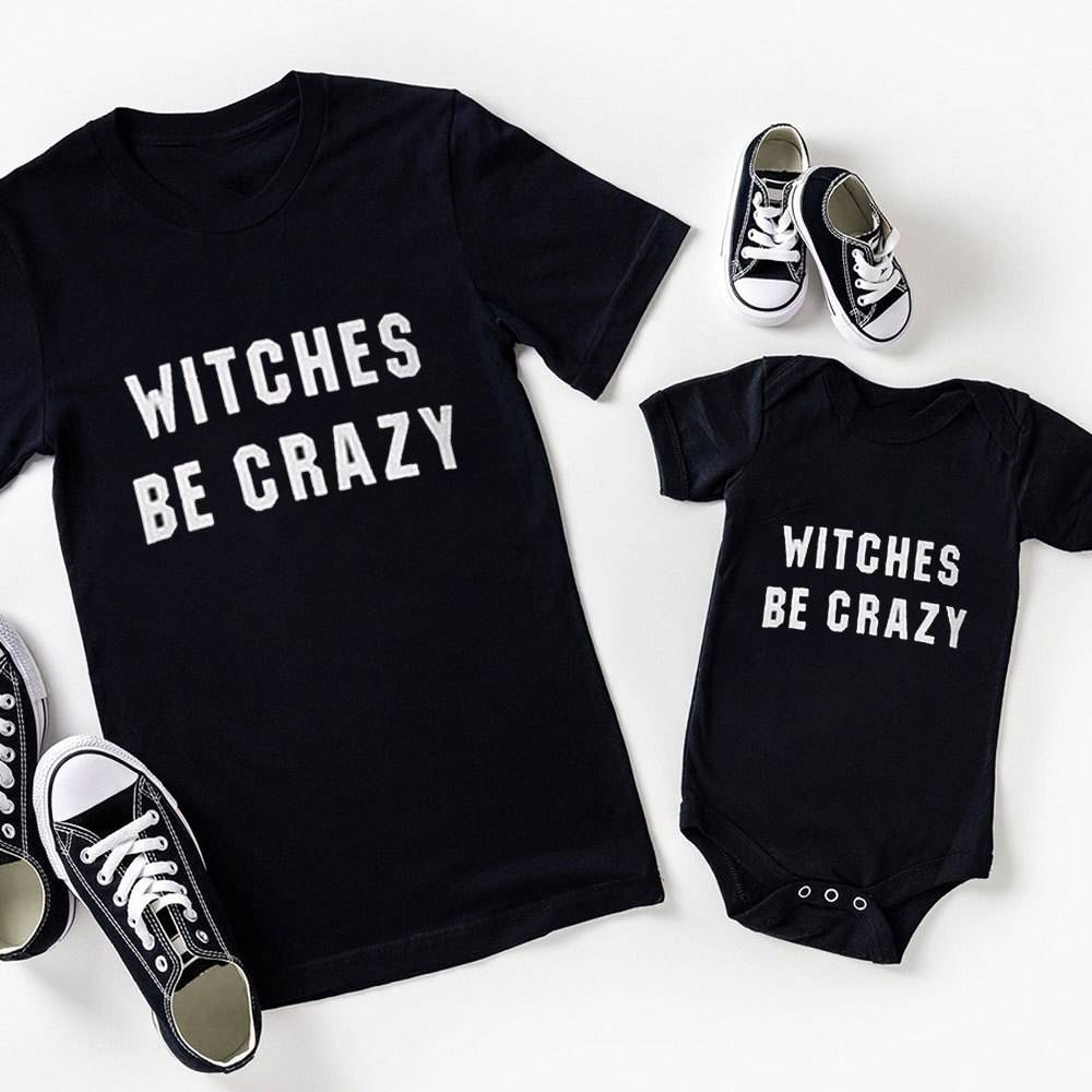 Witches Be Crazy Halloween Family Shirts