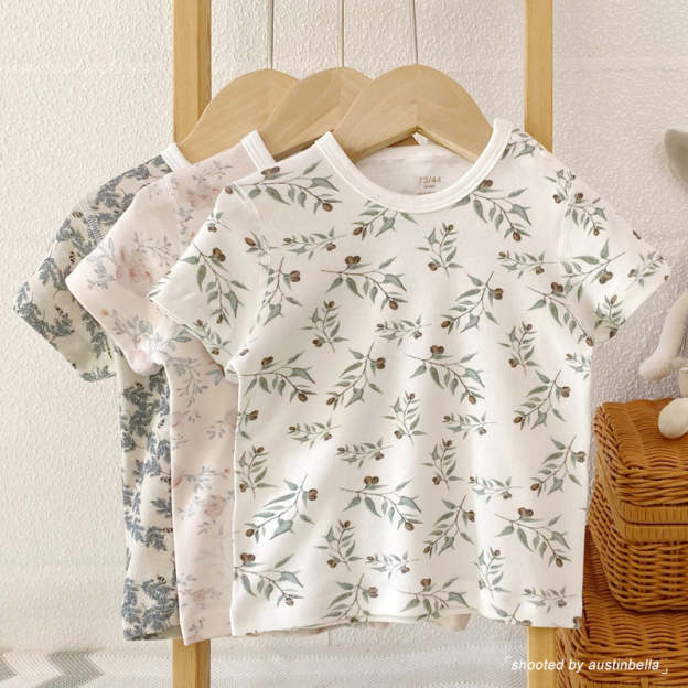 3 Colors Baby Boy Girl Short Sleeve T-shirt