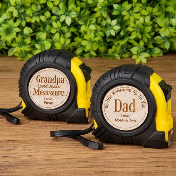 Matching Personalized Tape Measure (No One Measures Up)
