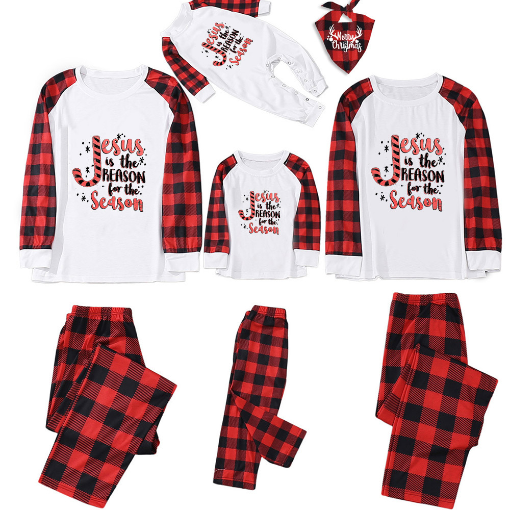 Jesus Is the Reason Christmas Family Matching Pajamas