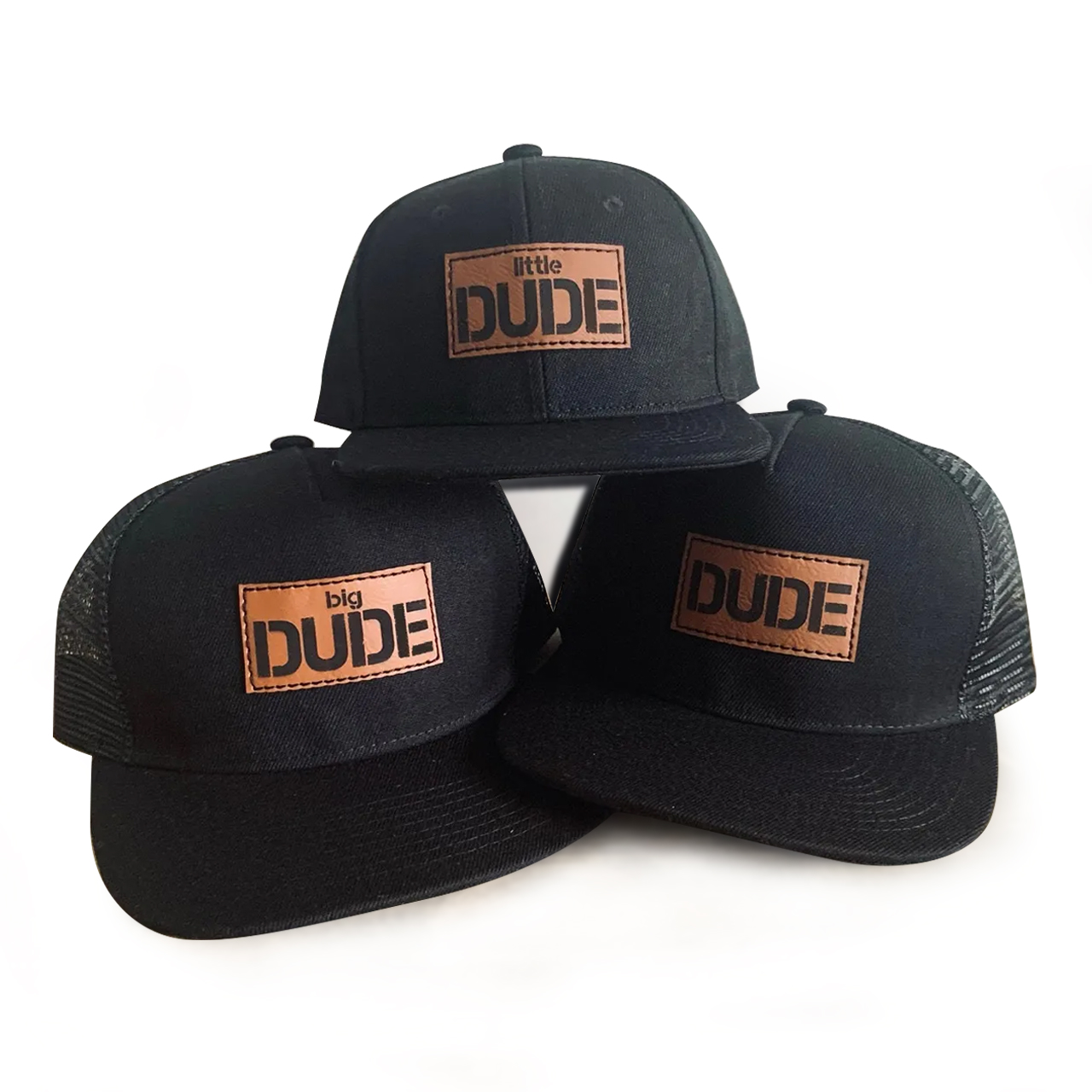 Dude + Little Dude SnapBack Set