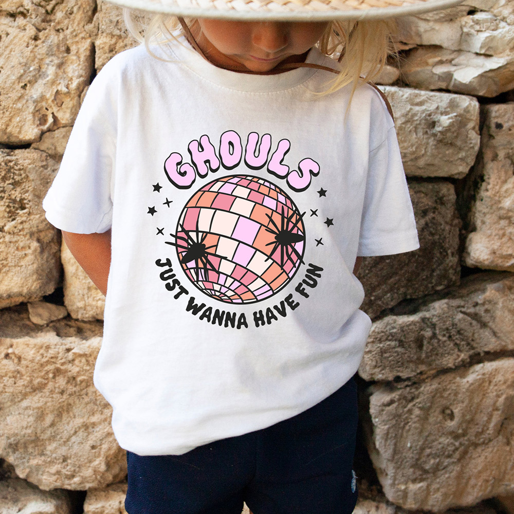Ghouls Just Wanna Have Fun Kids Halloween T-shirt
