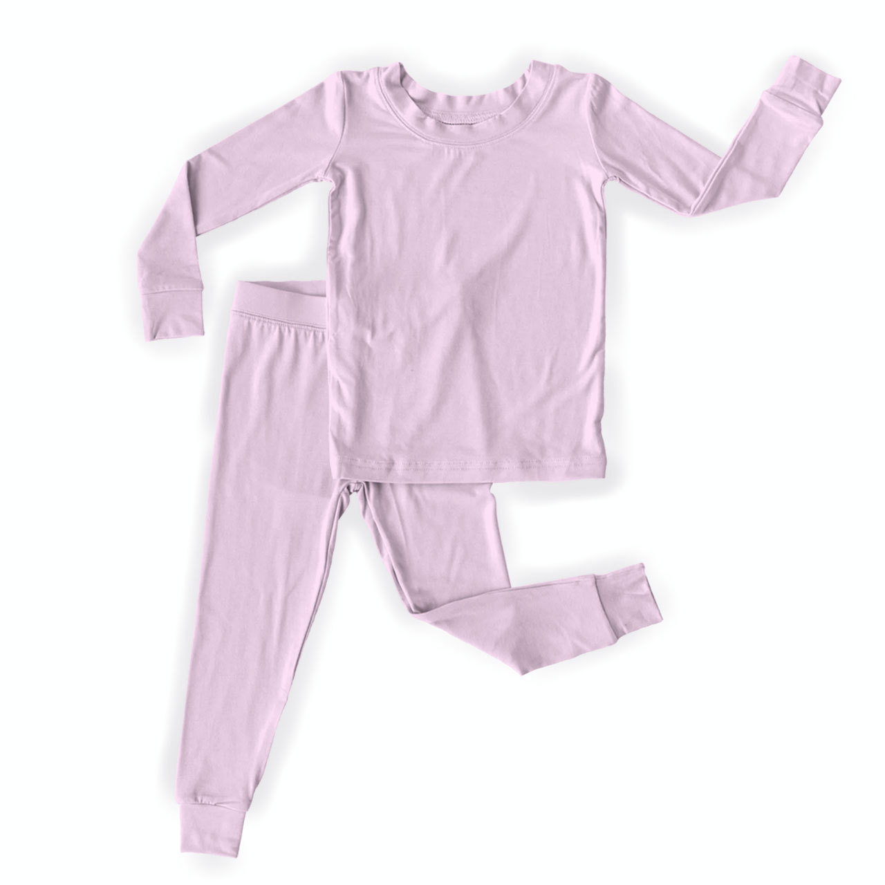 Pink Candy Two-Piece Pajama Set For Kids