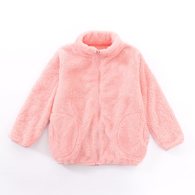 Autumn Winter Plush Kid Warm Jacket