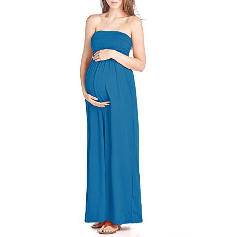 Tube Top Maternity Breastfeeding Dresses SaleBeepumpkin™