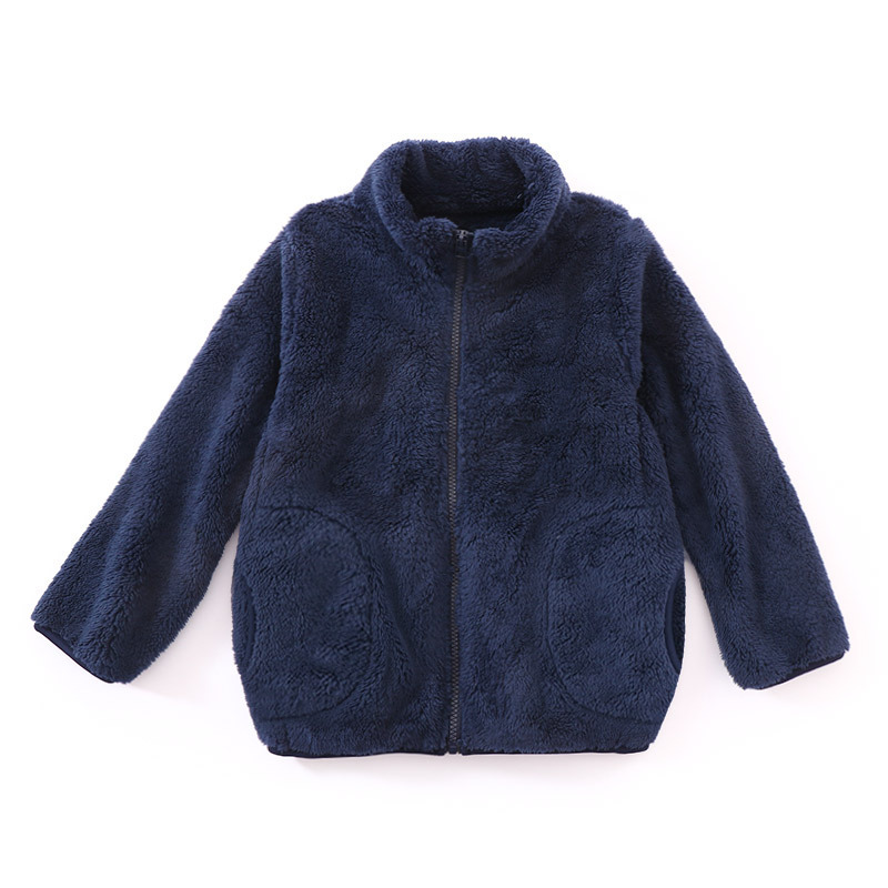 Autumn Winter Plush Kid Warm Jacket