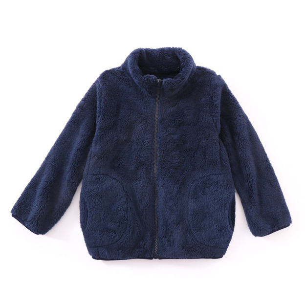 Autumn Winter Plush Kid Warm Jacket