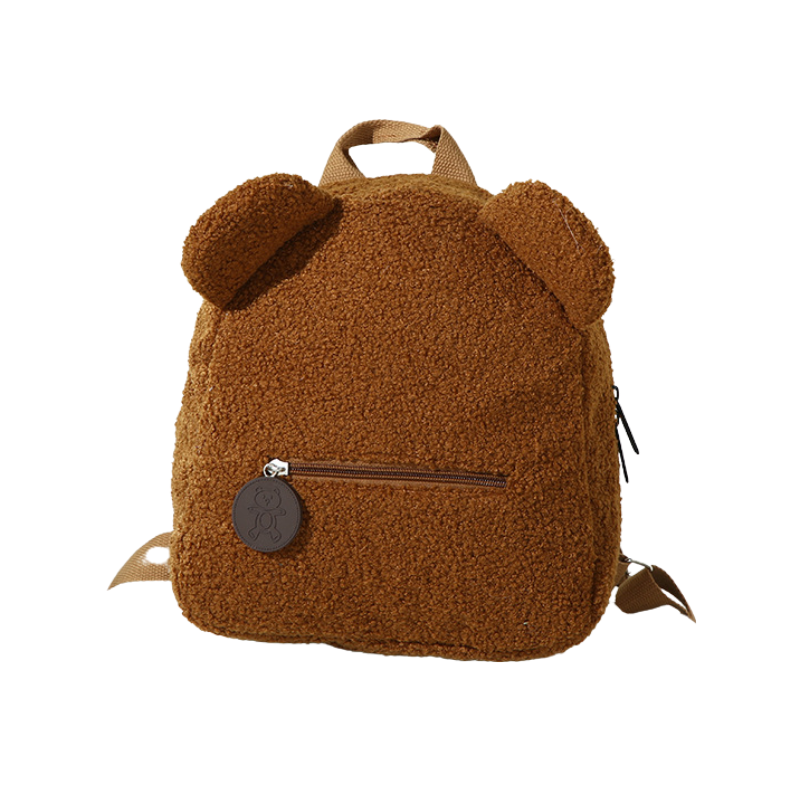 Personalized Embroidered Bear Preschool Backpack